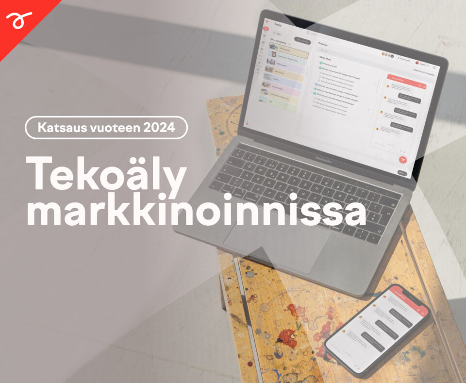 Tekoäly markkinoinnissa. Kuvituskuva